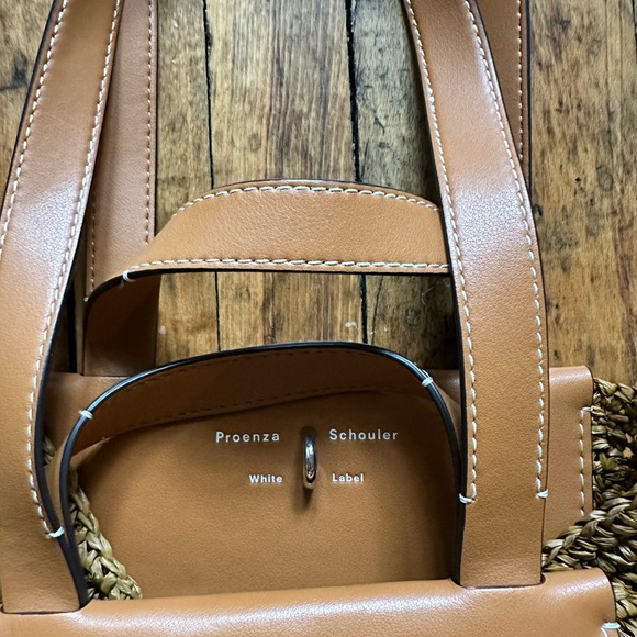 Proenza Schouler White Label Raffia Tote - Picture 5 of 16